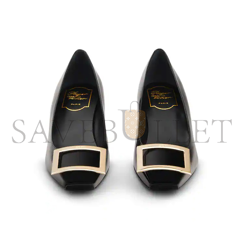 ROGER VIVIER TROMPETTE PUMPS IN PATENT LEATHER RVW44815280D1PB999 ROGER VIVIER TROMPETTE PUMPS IN PATENT LEATHER RVW44815280D1PB999